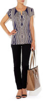 Thumbnail for your product : Wallis Aztec placement shell top