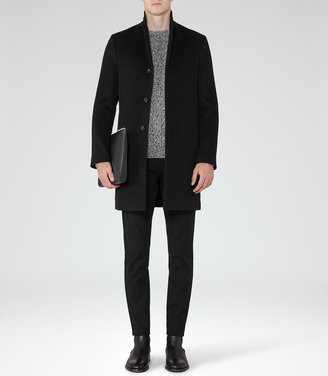 Reiss Panther Cable Knit Jumper