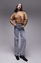 Thumbnail for your product : Topshop Basket Weave Stitch Cardigan