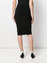 Thumbnail for your product : Norma Kamali Mid-Length Fitted Tube-Skirt
