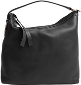 Thumbnail for your product : Gucci black leather tassel zip hobo