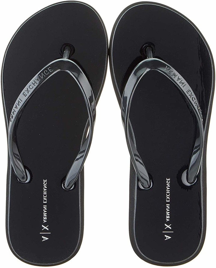 Armani Exchange Women's Classic Flip Flop - ShopStyle Sandals