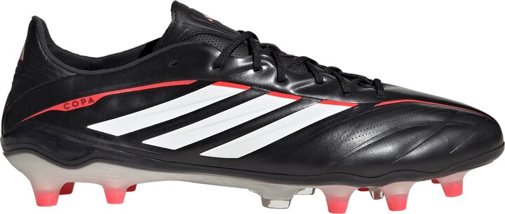 adidas Copa Pure IV Elite FG Soccer Cleats, M10.5/W11.5, Black/Red
