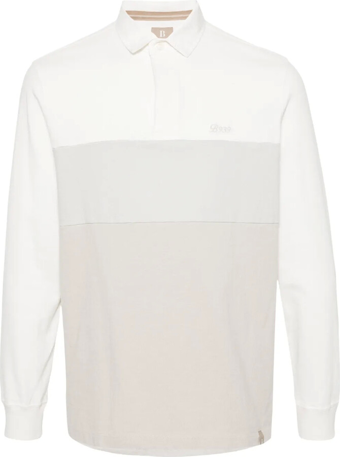 Boggi Milano Embroidered-Logo Cotton Polo Shirt ShopStyle