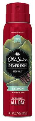 Old Spice Fresher Collection Body Spray Scent:Citron