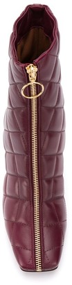 L'Autre Chose Quilted Zipped Ankle Boots