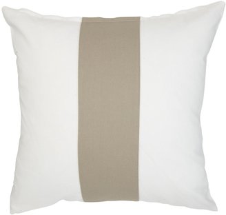 Oilo 18" x 18" Band Pillow, Taupe