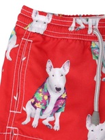 Thumbnail for your product : MC2 Saint Barth Dog Printed Beach Shorts