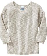 Thumbnail for your product : Old Navy Girls Marled Crew-Neck Sweaters