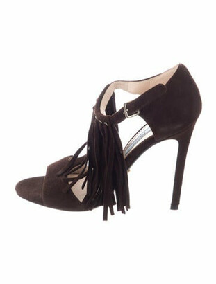 prada fringe sandals
