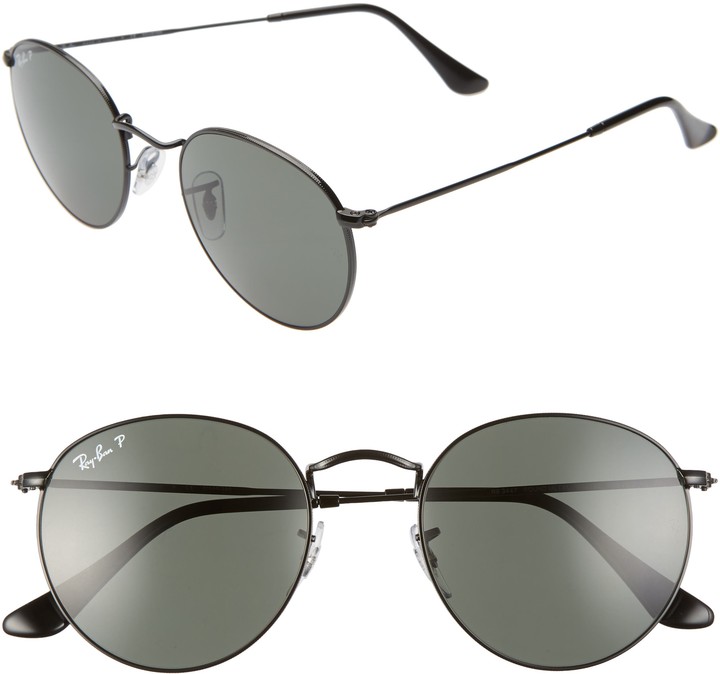 ray ban 53mm retro sunglasses