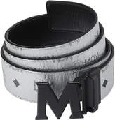 Thumbnail for your product : MCM Men's Crown Visetos Reversible M-Buckle Monogram Belt
