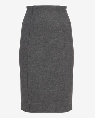 Express High Waisted Soft & Sleek Pencil Skirt