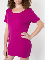 Thumbnail for your product : American Apparel Sheer Rib Short Sleeve Tunique