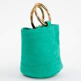 Thumbnail for your product : Simon Miller Small Bonsai Green Suede Handbag