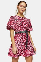 Thumbnail for your product : Topshop Puff Sleeve Minidress