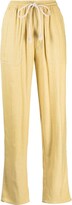 Viamao wide-leg silk trousers 