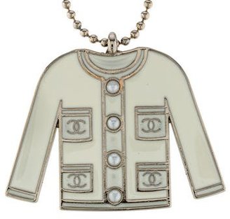 Chanel Pearl Jacket Keychain