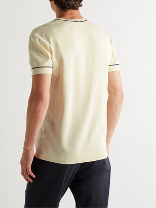 ODYSSEE Feron Cotton T-Shirt - Men - Neutrals - M