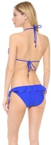 Thumbnail for your product : Shoshanna Cobalt Solids Bikini Top