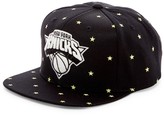 Thumbnail for your product : Mitchell & Ness Knicks Starry Night Glow-in-the-Dark Snapback