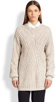 Thumbnail for your product : Thakoon Cable-Knit Tunic Sweater