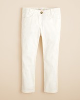 Thumbnail for your product : Chloé Girls' Scalloped Trim Skinny Jeans - Sizes 8-14