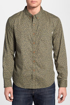 Thumbnail for your product : Obey 'Invader' Leopard Pattern Woven Shirt