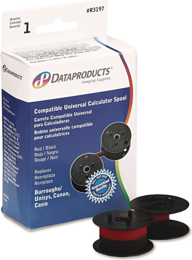 Data Prd Dataproducts R3197 Ribbon - Black, Red - 1 Each
