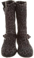 Thumbnail for your product : Jimmy Choo Suede Biker Boots