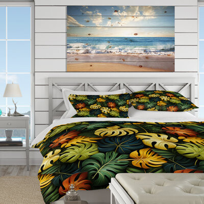 Design Art Monstera Magic Tropical Pattern II Bedding