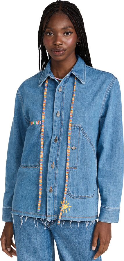 super soft denim jacket