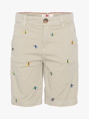 AO76 Kid's Barry Chino Surfers Shorts, Natural Sand