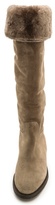 Thumbnail for your product : Ferragamo My Ease Shearling Tall Boots