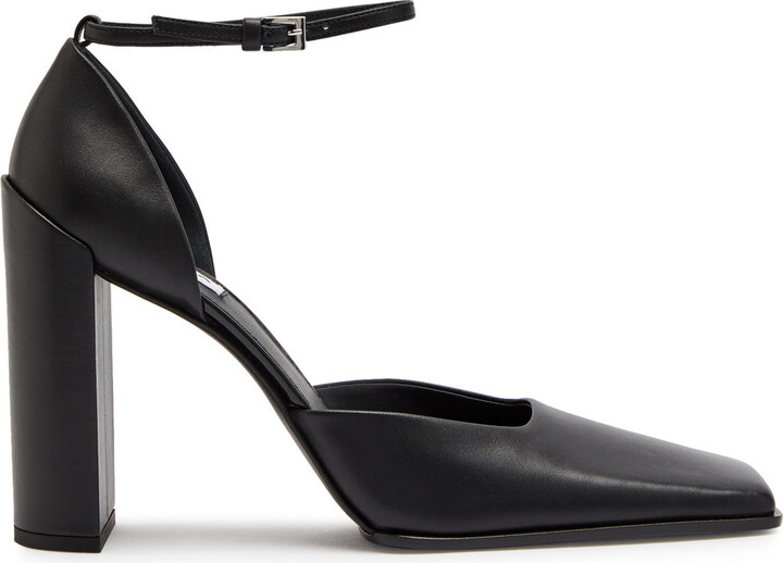 Alaia Dorsay 90 Leather Pumps