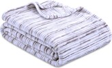 Thumbnail for your product : Berkshire VelvetLoft Brushed Stripe Plush Twin Blanket