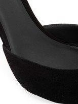 Thumbnail for your product : Rene Caovilla Cleo Ankle-Wrap Crystal-Embellished Leather & Satin Pumps