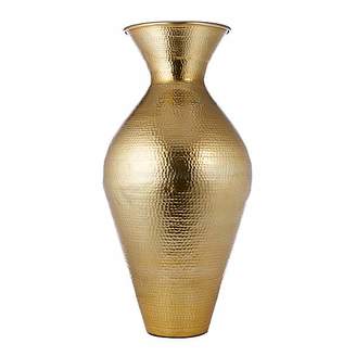 Biba Dita Hammered Metal Vase