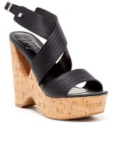 Thumbnail for your product : Fergie Alive Cutout Wedge Sandal