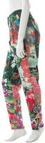 Thumbnail for your product : Issa Jungle Print Silk Pants