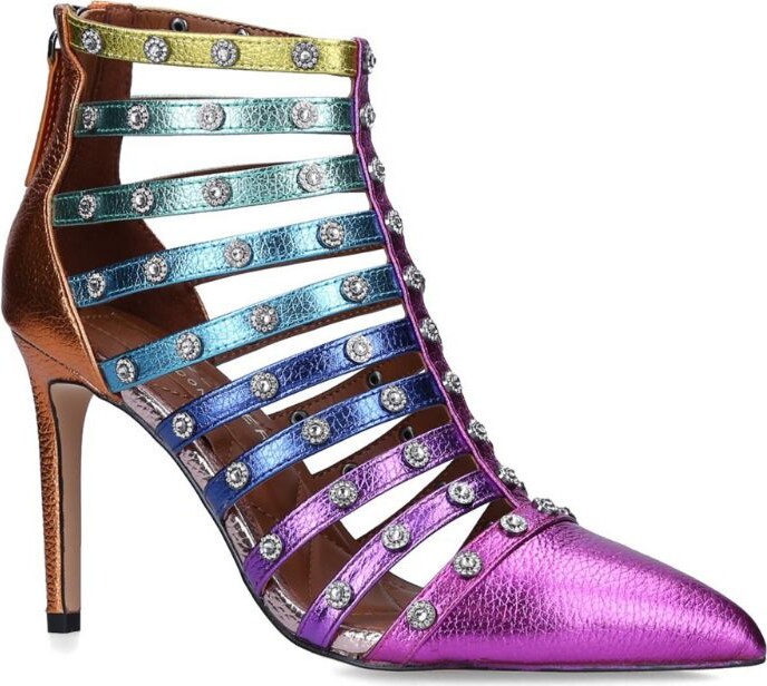 Ankle Boots Violet Kurt Geiger Boots Kurt Geiger Leather