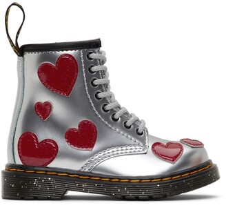 Dr. Martens Baby Silver 1460 Heart Little Kids Boots - ShopStyle Girls'  Shoes