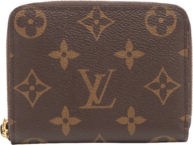 Louis Vuitton Brown Taiga Leather Zippy Coin Purse (Authentic Pre