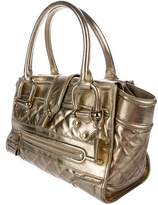 Thumbnail for your product : Burberry Metallic Manor Bag