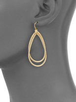 Thumbnail for your product : Marco Bicego Cairo 18K Yellow Gold Large Double-Teardrop Earrings