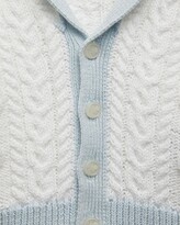 Thumbnail for your product : Ralph Lauren Kids Boy's Shawl Neck Cable Knit Cardigan, Size 3M-24M