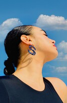 Thumbnail for your product : Statement by Nadia Single Initial Earring