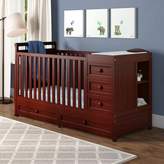 Thumbnail for your product : Viv + Rae Shiloh 2-in-1 Convertible Crib and Changer Viv + Rae Color: Cherry