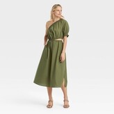 Thumbnail for your product : Women's Puff Short Sleeve Cut Out Dress - Who What Wear™