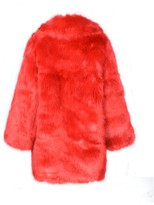 Thumbnail for your product : Rue Agthonis Red Eco Fur Coat
